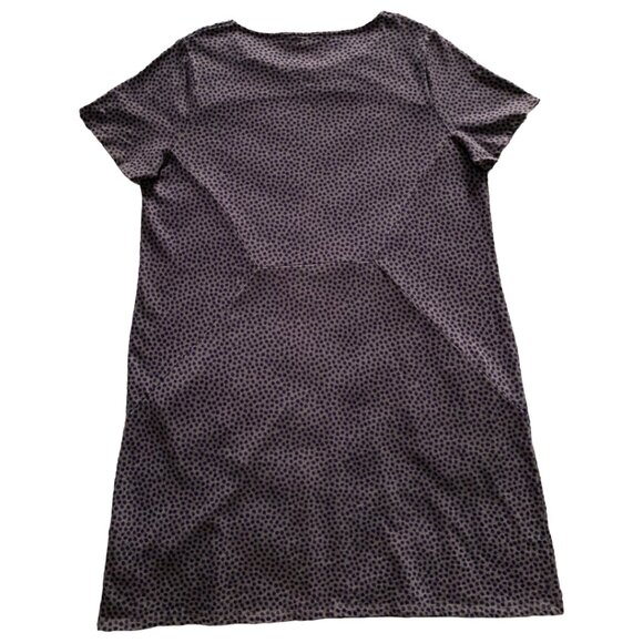 BODEN Womens' Gray & Purple Dandelion Short Sleeve Tunic Dress w. Pocket SZ 14 - Picture 8 of 8